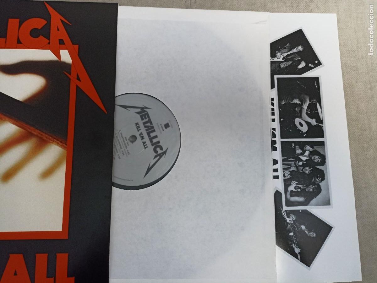 Discos de vinilo: Metallica. Kill Em All. LP. 2015 - Foto 3