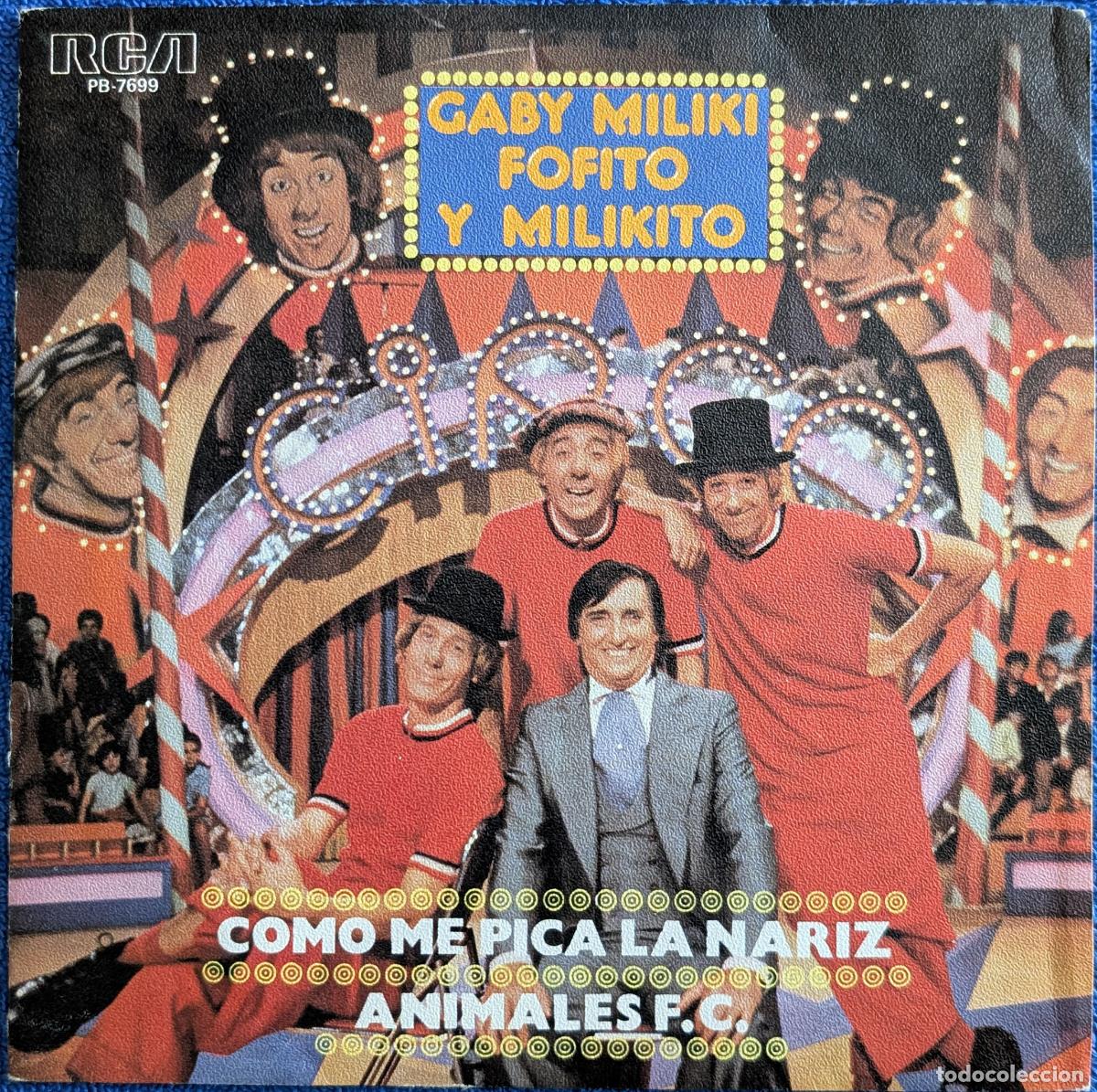 Discos de vinilo: Gabi, Fof&oacute;, Miliki y Fofito - Los payasos de la tele