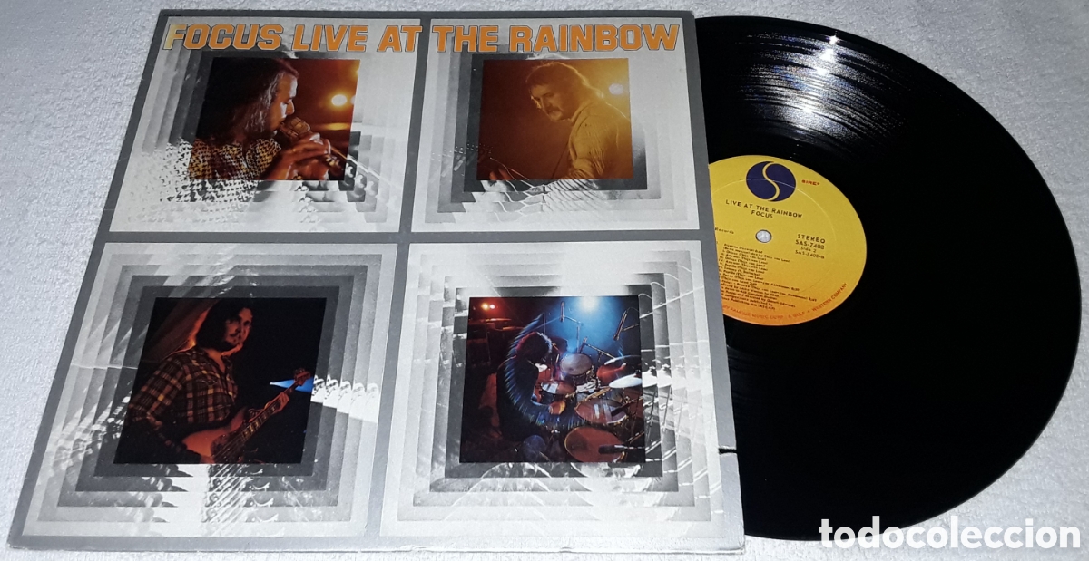 Discos de vinilo: LP - FOCUS - LIVE AT THE RAINBOW - MADE IN USA 1973 - FOCUS LIVE AT THE RAINBOW