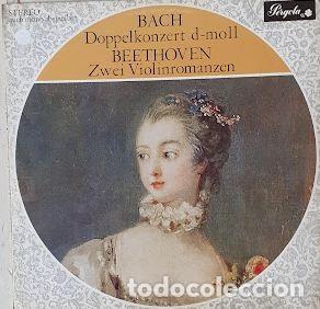 Discos de vinilo: Bach, Doppelkonzert d-moll / Beethoven, Zwei Violinromanzen - J. S. Bach / L. van Beethoven. Das Phi