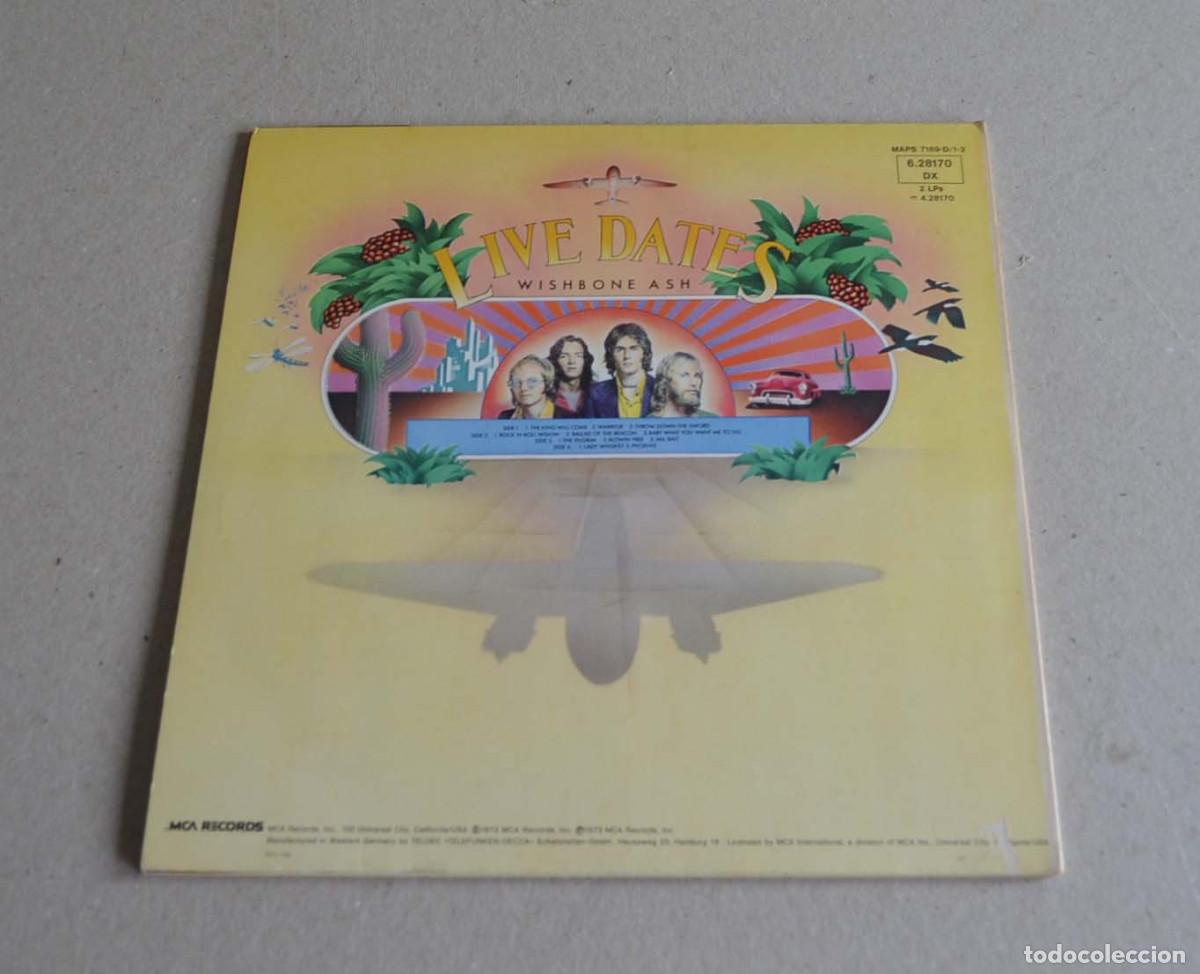 Discos de vinilo: WISHBONE ASH - LIVE DATES (DISCO DOBLE) - Foto 2