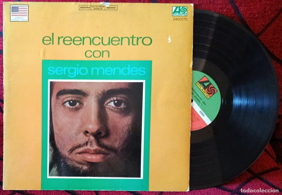 Discos de vinilo: SERGIO MENDES ** El Reencuentro ** VINILO LP ARGENTINA