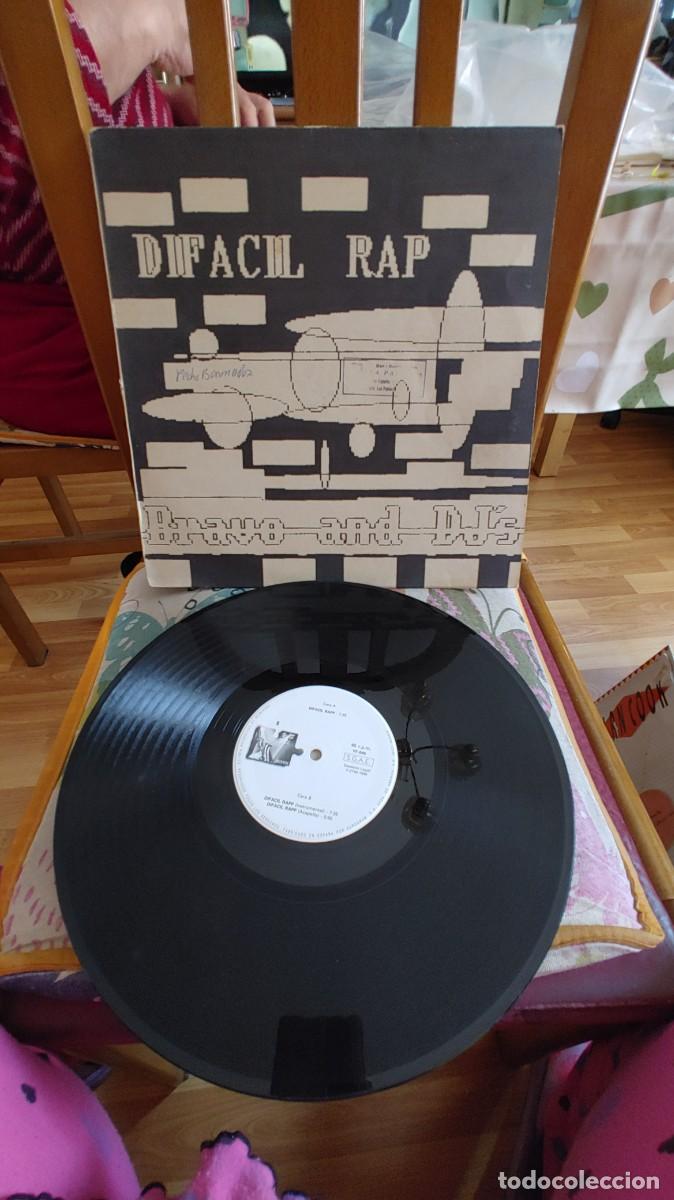 Discos de vinilo: DIFACIL RAP-MAXI BRAVO AND DJ`S