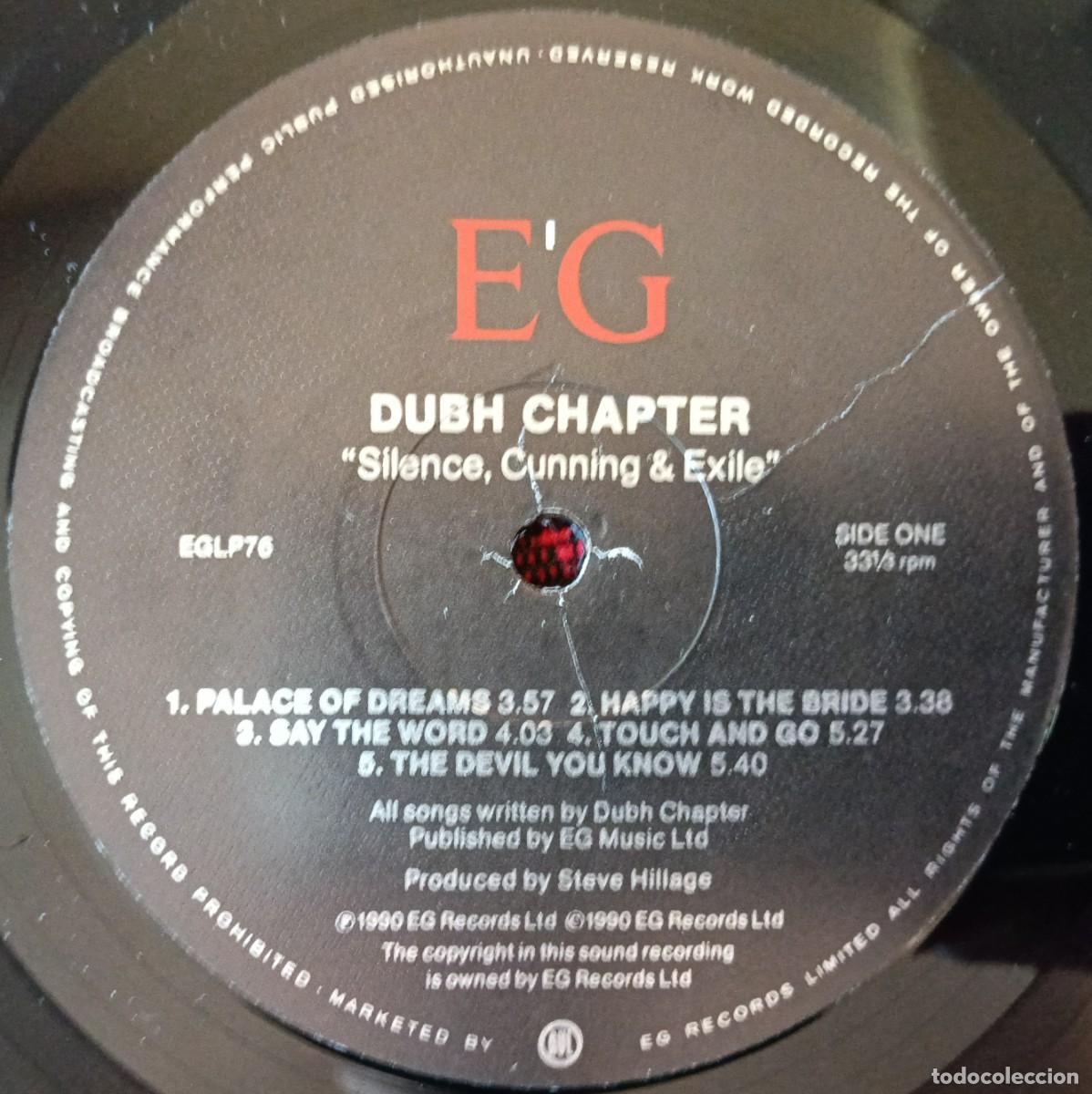 Discos de vinilo: DUBH CHAPTER ** Silence, Cunning & Exile ** VINILO LP 1990 - Foto 3