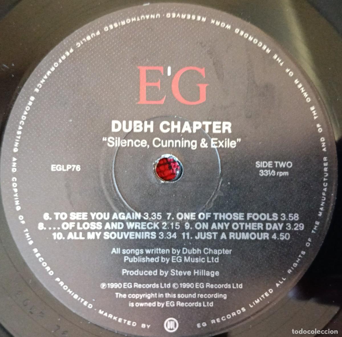 Discos de vinilo: DUBH CHAPTER ** Silence, Cunning & Exile ** VINILO LP 1990 - Foto 4