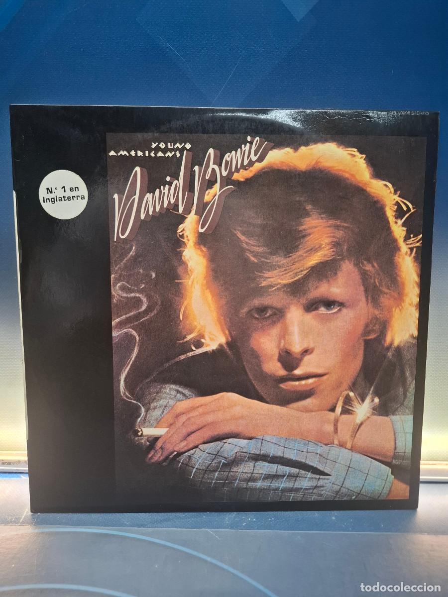 Discos de vinilo: Disco, Lp, David Bowie, Young Americans, 1975