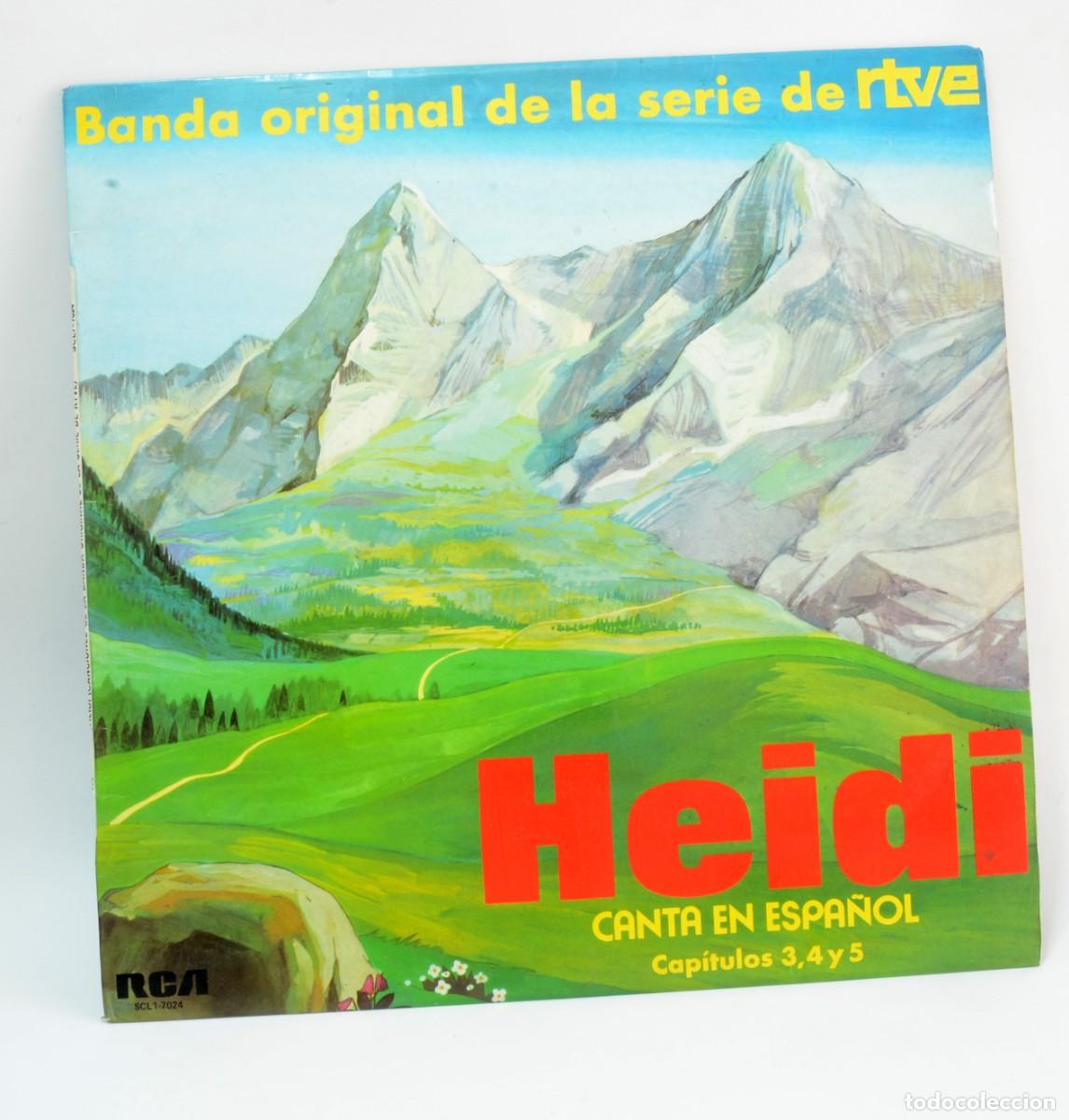Discos de vinilo: Disco de vinilo Heidi Canta En Espa&ntilde;ol 1975