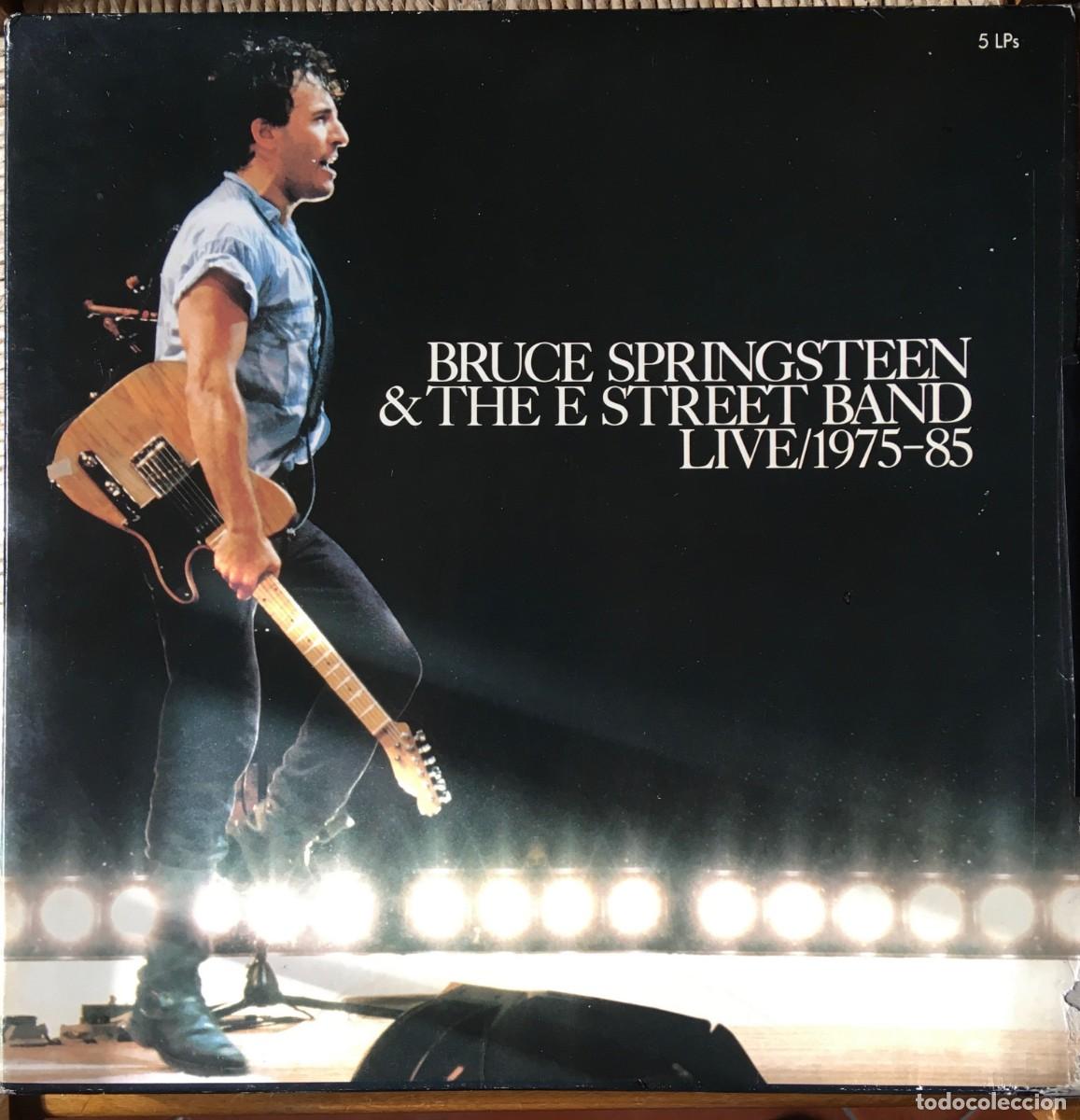 Discos de vinilo: BRUCE SPRINGSTEEN - LIVE 1975-85, 5LPs edic UK 1986