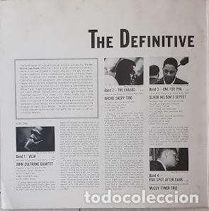 Vinyl-Schallplatten: The Definitive Jazz Scene - Volume 3 - John Coltrane, Chico Hamilton,Elvin Jones, Oliver Nelson, Shi