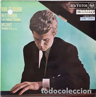 Discos de vinilo: Van Cliburn, Beethoven -Les Adieux-Sonata. Mozart -Sonata in C- - L. van Beethoven / Mozart. Van Cli
