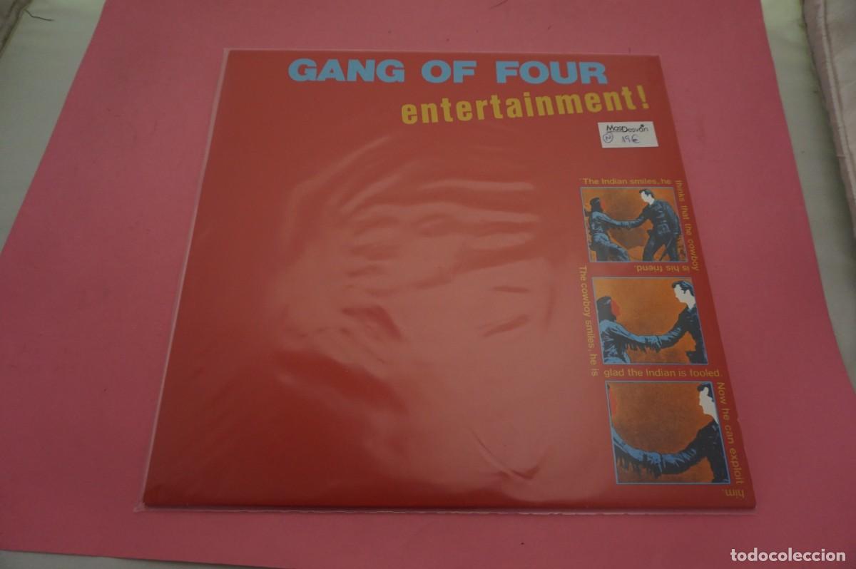 Discos de vinilo: LP - GANG OF FOUR - ENTERTAINMENT! - DISCO EN ESTADO EXCELENTE