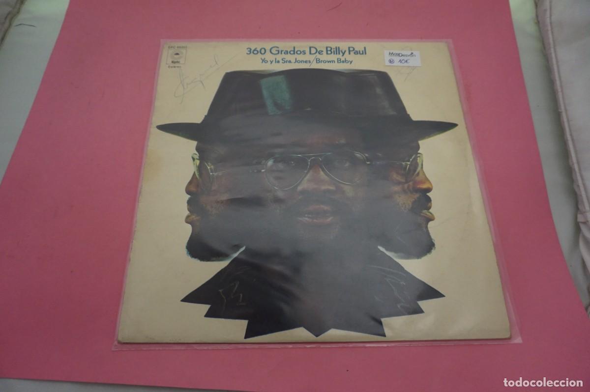 Discos de vinilo: LP - BILLY PAUL - YO Y LA SRA- JONES - DISCO EN ESTADO EXCELENTE
