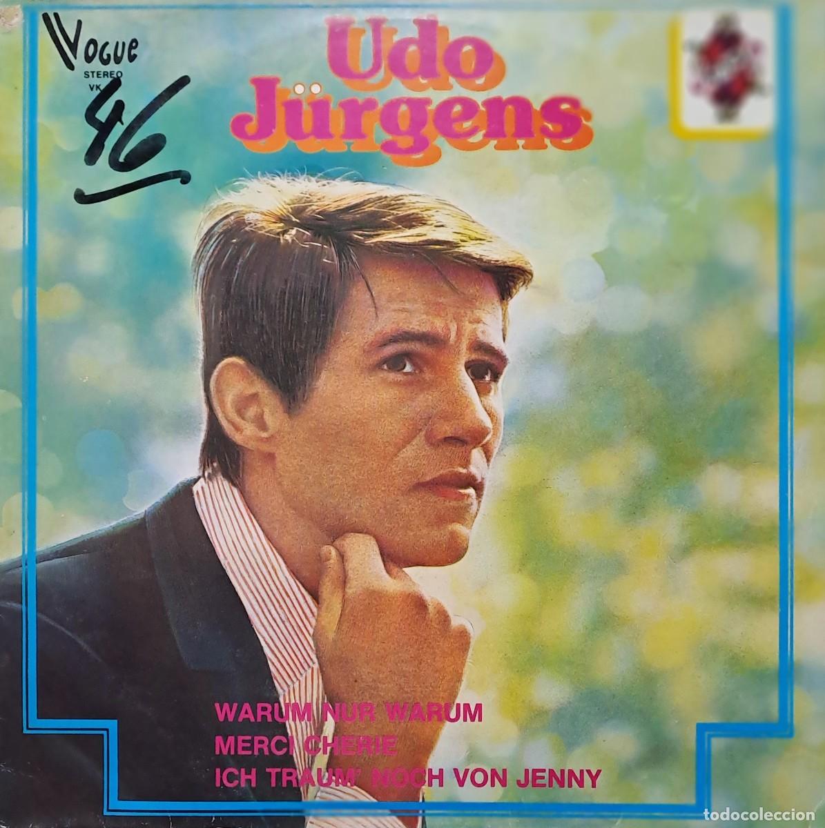 Discos de vinilo: LPs UDO JURGENS. WARIUM NUR WARIUM, MERCI CHERIE..... LP-SEXT-1169
