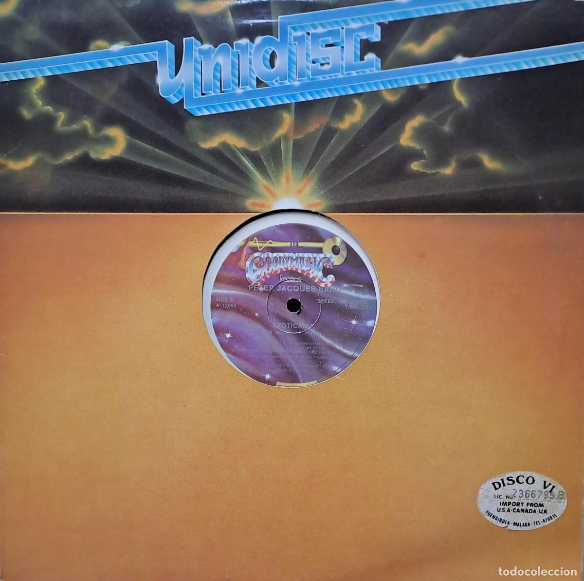 Discos de vinilo: LPs PETER JACQUES BAND, EXOTICALLY. LP-SEXT-1170 - Foto 1