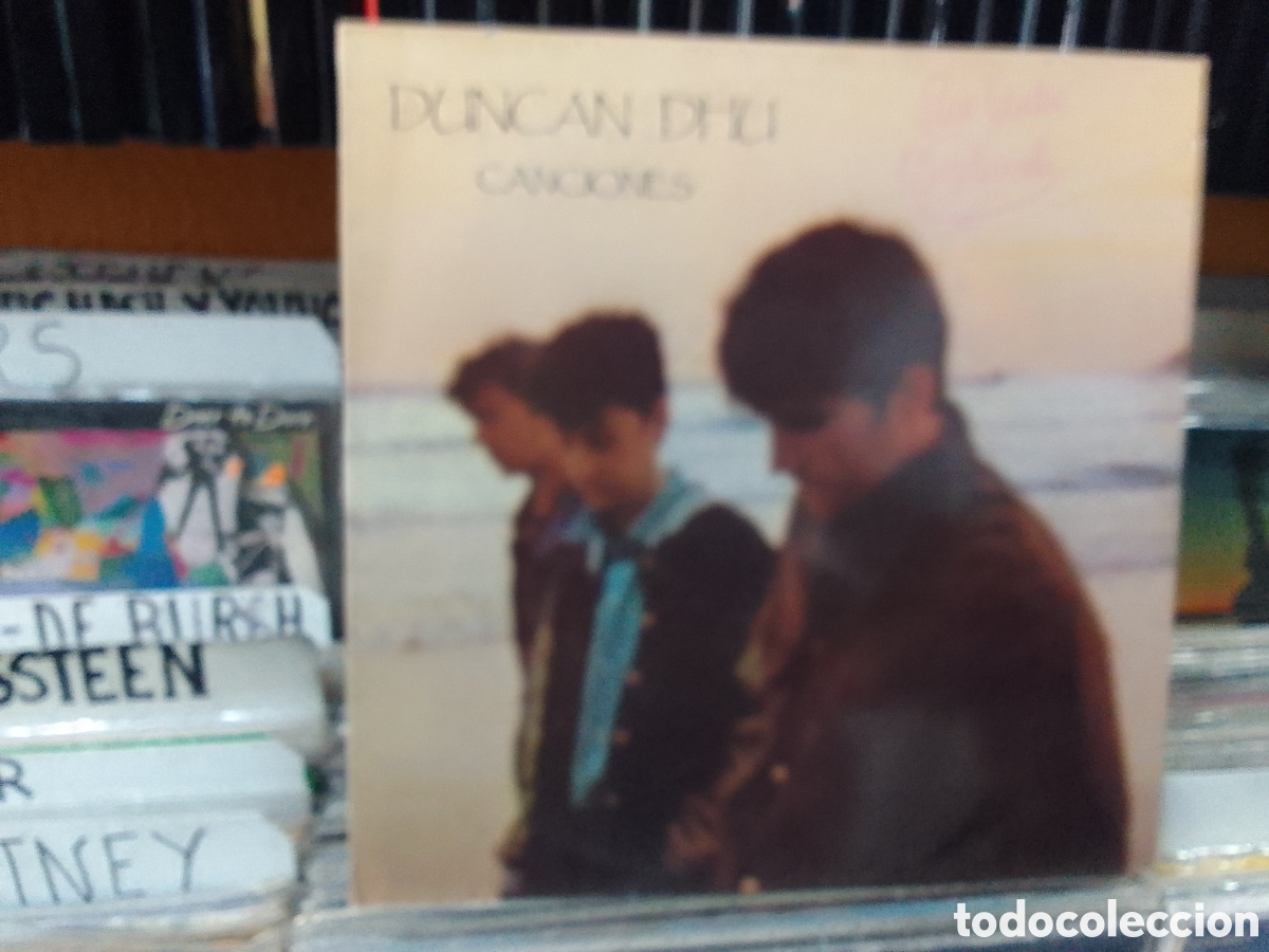 Discos de vinilo: Duncan Dhu, canciones, firmado por diego vasallo