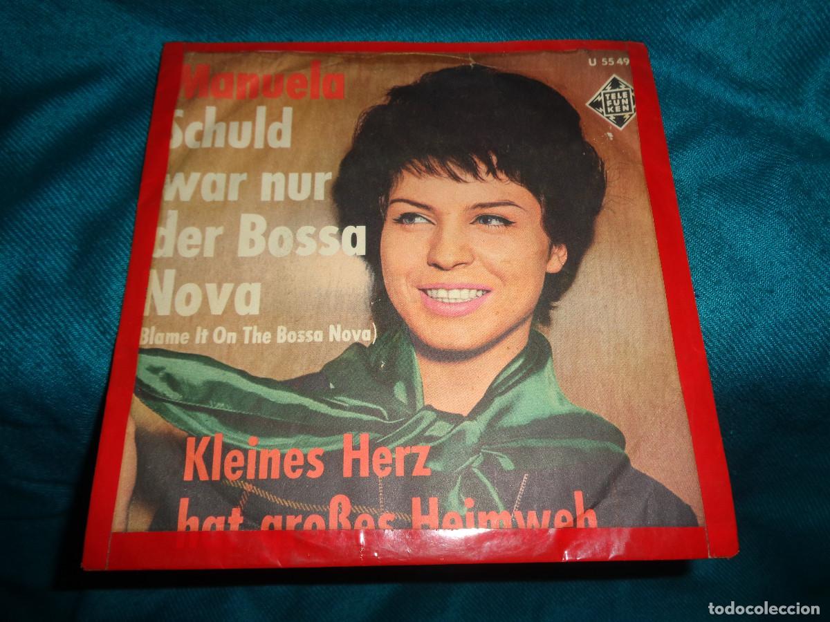 Discos de vinilo: MANUELA. SCHULD WAR NUR DEL BOSSA NOVA. TELEFUNKEN, 1963. EDC. GERMANY