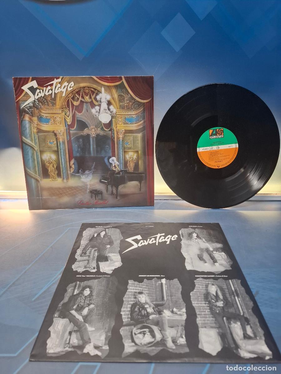 Discos de vinilo: Disco, Lp, Savatage, Gutter Ballet, 1989 - Foto 4
