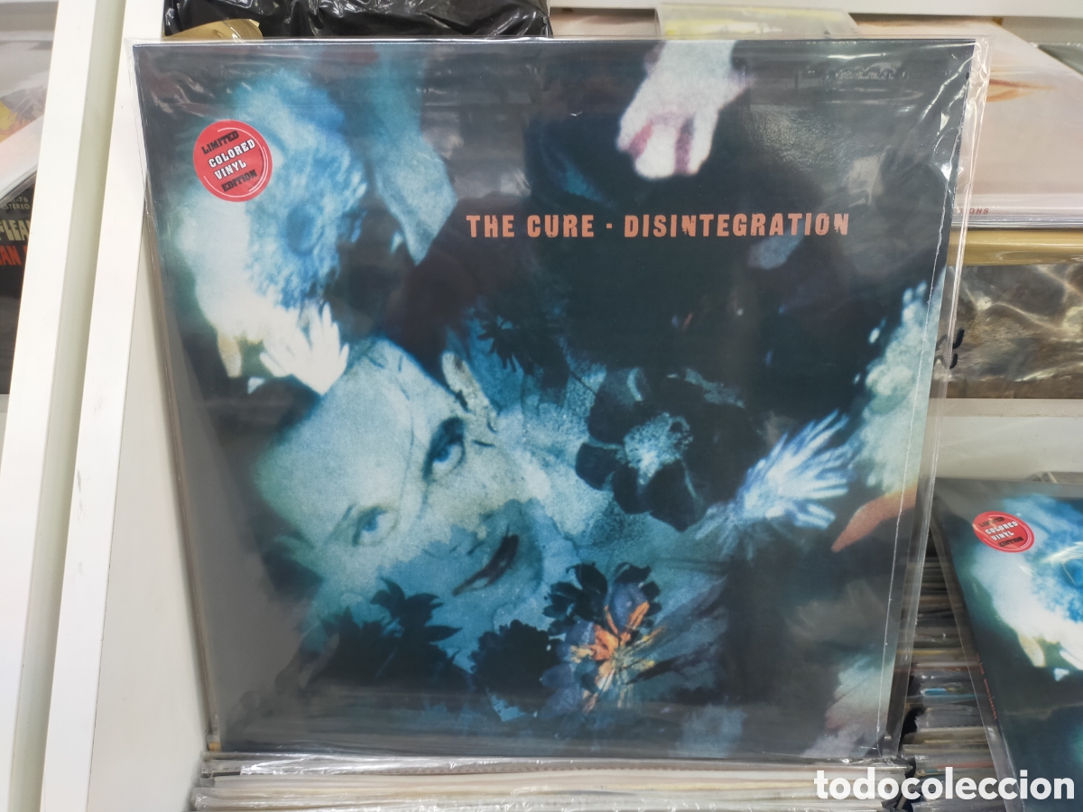 Discos de vinilo: The cure LP disintegration precintado vinilo de color