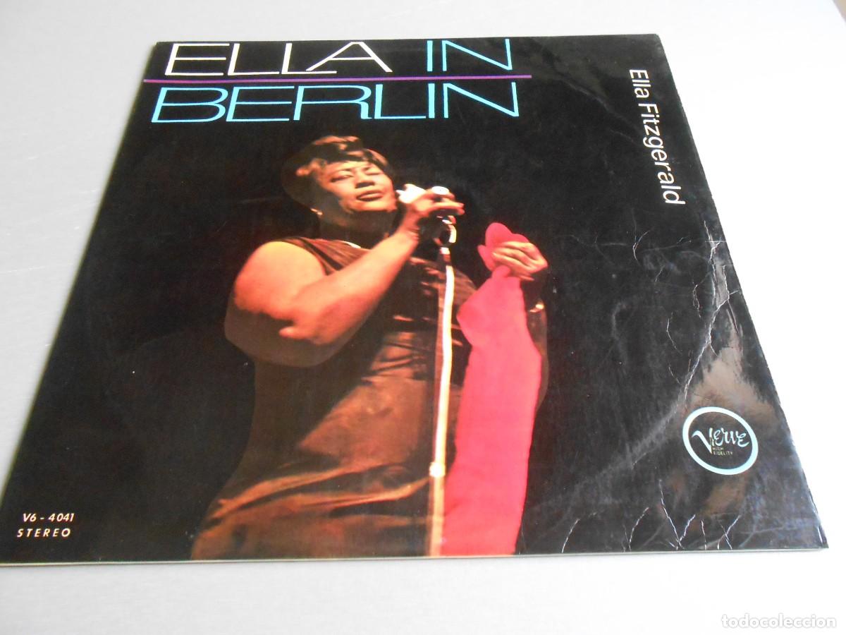 Discos de vinilo: ELLA FITZGERALD - IN BERLIN -, LP, GONE WITH THE WIND + 8, A&Ntilde;O 1967, VERVE RECORDS V 6-4041
