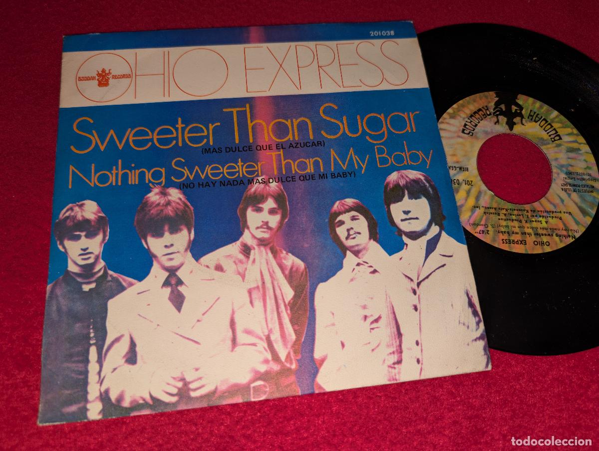 Discos de vinilo: OHIO EXPRESS Sweeter than sugar/Nothing sweeter than my baby 7'' SINGLE 1969 Buddah ESPA&Ntilde;A SPAIN