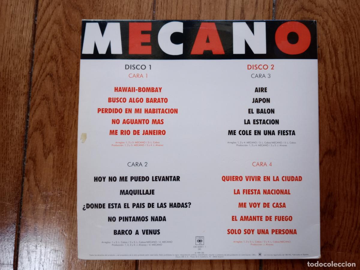 Discos de vinilo: Mecano - 20 grandes canciones - Foto 3