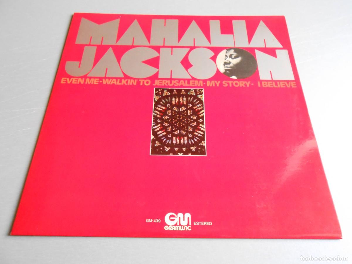 Discos de vinilo: MAHALIA JACKSON, LP, NOBODY KNOWS THE TROUBLE I&acute;VE SEEN + 11, A&Ntilde;O 1976, GM GRAMUSIC GM-439