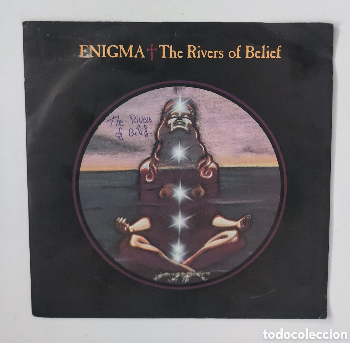 Discos de vinilo: VI ILO 1991 - ENIGMA / THE RIVERS OF BELIEF (MCMXC A.D) - MICHAEL CRETU / VIRGIN RECORDS 1991 -
