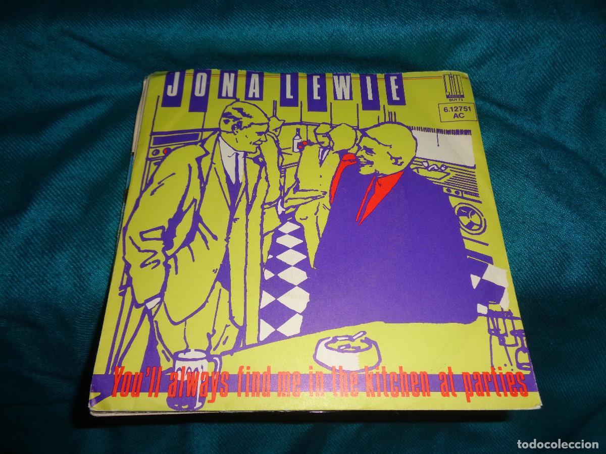 Discos de vinilo: JONA LEWIE. YOU&acute;LL ALWAYS FIND ME IN THE KITCHEN AT PARTIES. STIFF, 1980. GERMANY. IMPECABLE(#)