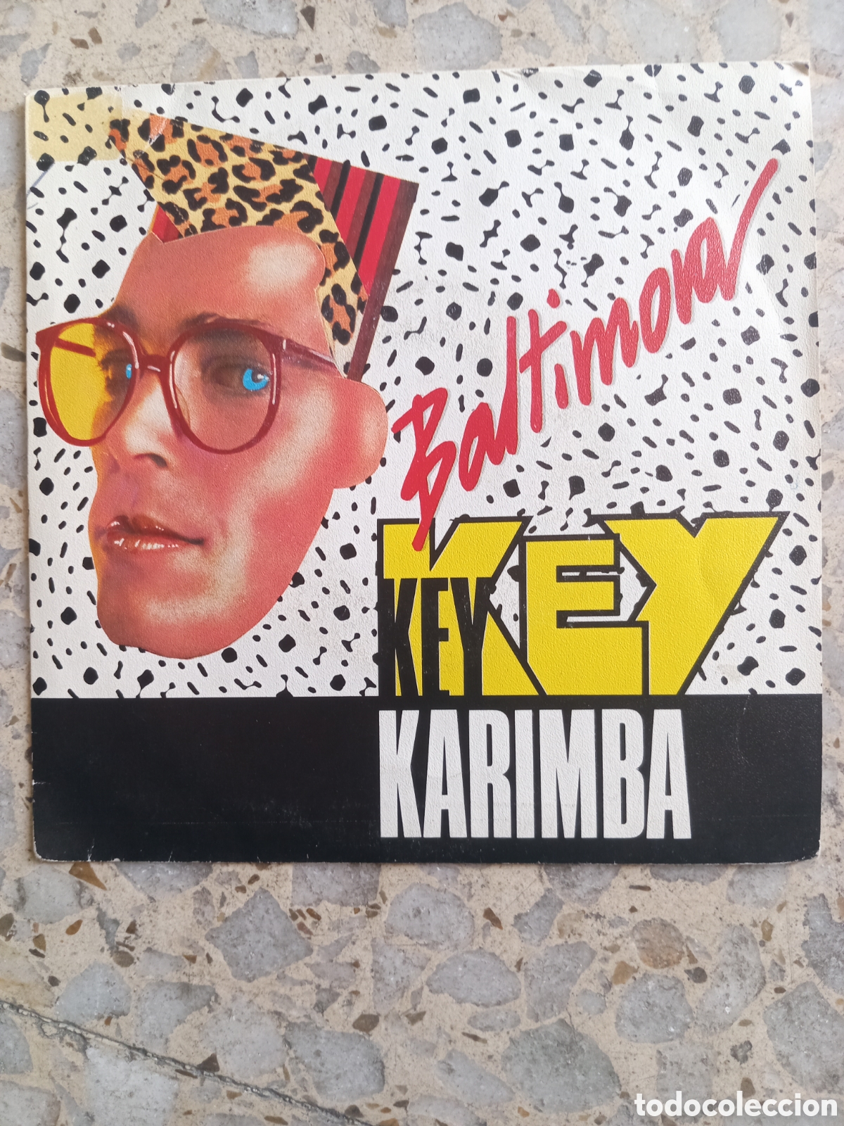Discos de vinilo: SGL BALTIMORA KEY KEY KALIMBA 1987 PROMO