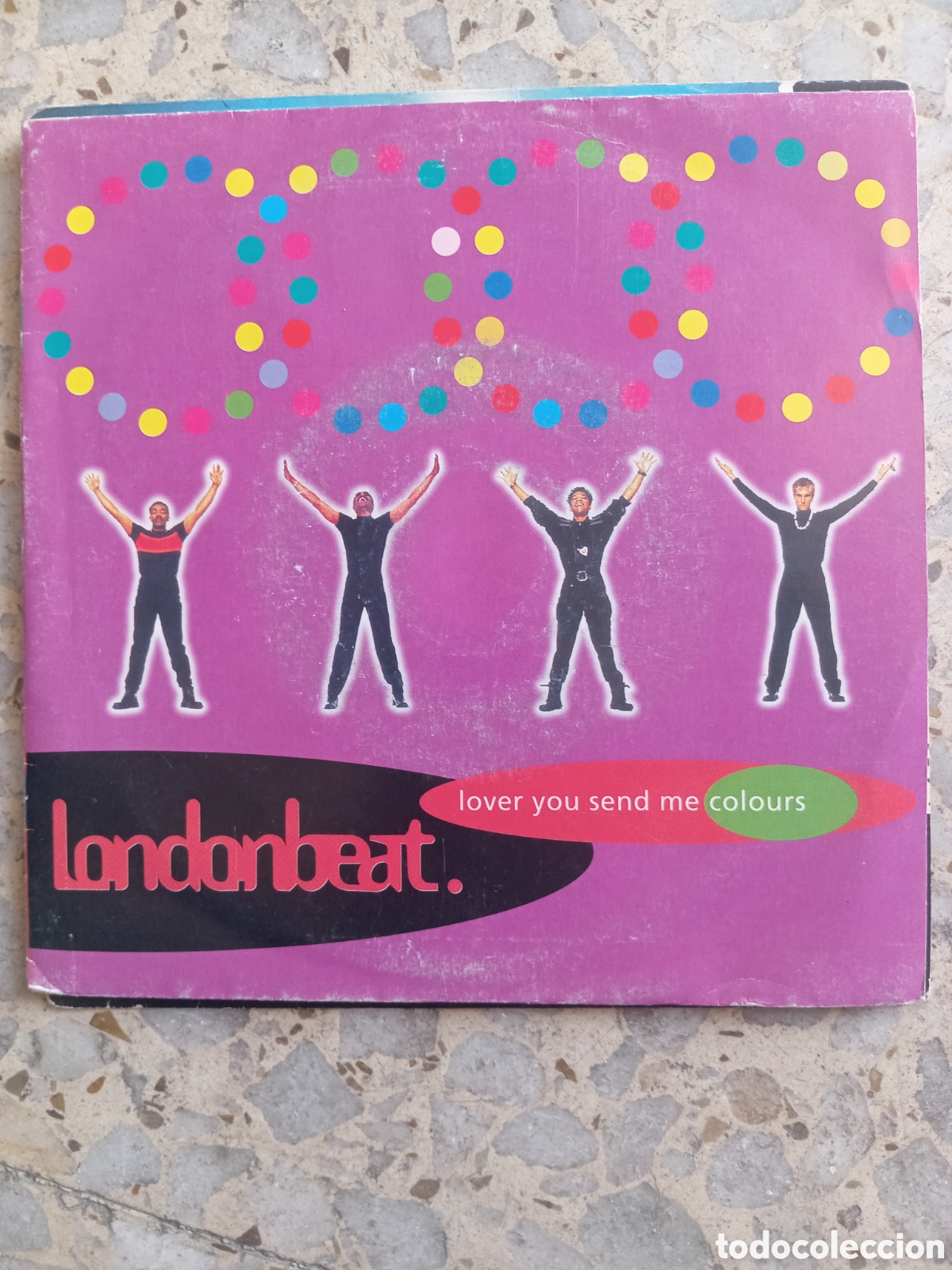 Disques de vinyle: SGL LONDONBEAT LOVER YOU SEND ME COLOURS 1992