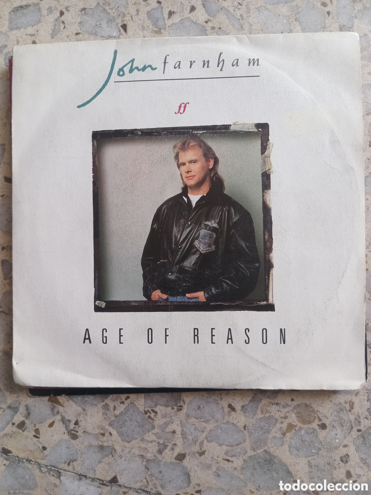 Discos de vinilo: SGL JOHN FARNHAM AGE OF REASON 1988