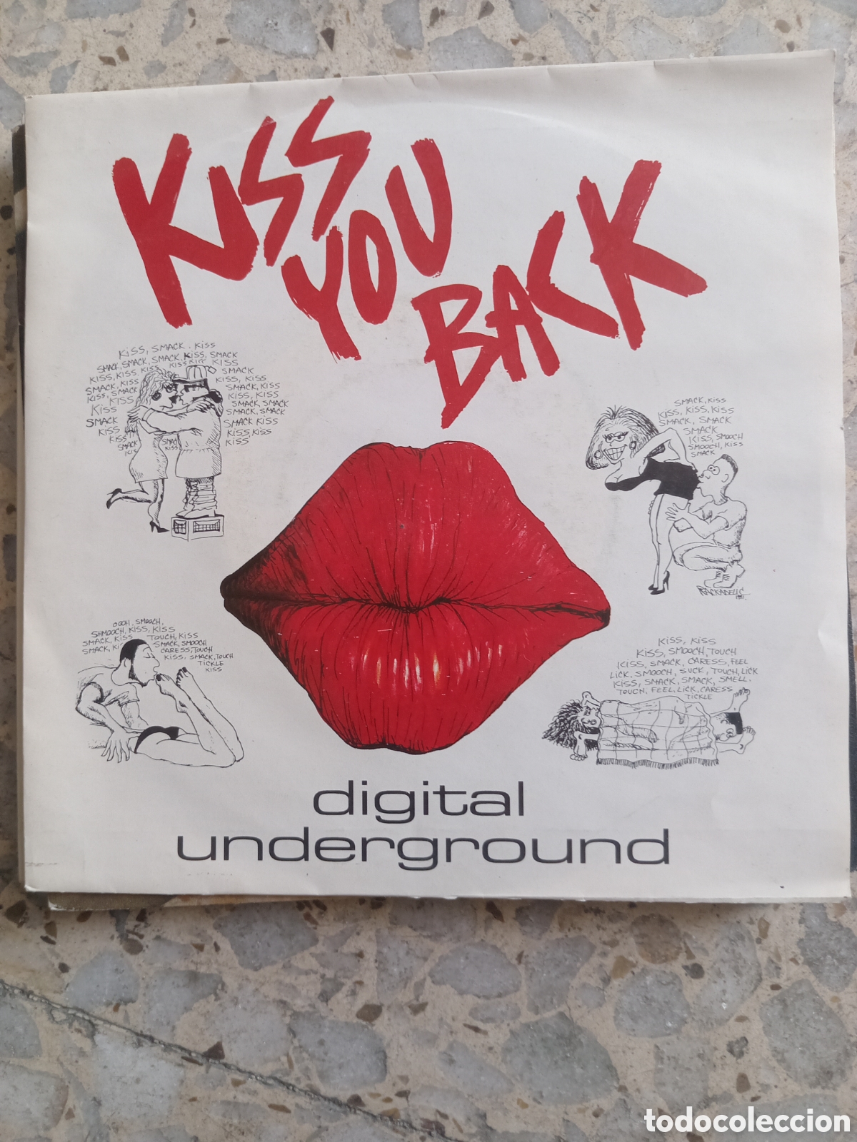 Discos de vinilo: SGL DIGITAL UNDERGROUND KISS YOU BACK 1991