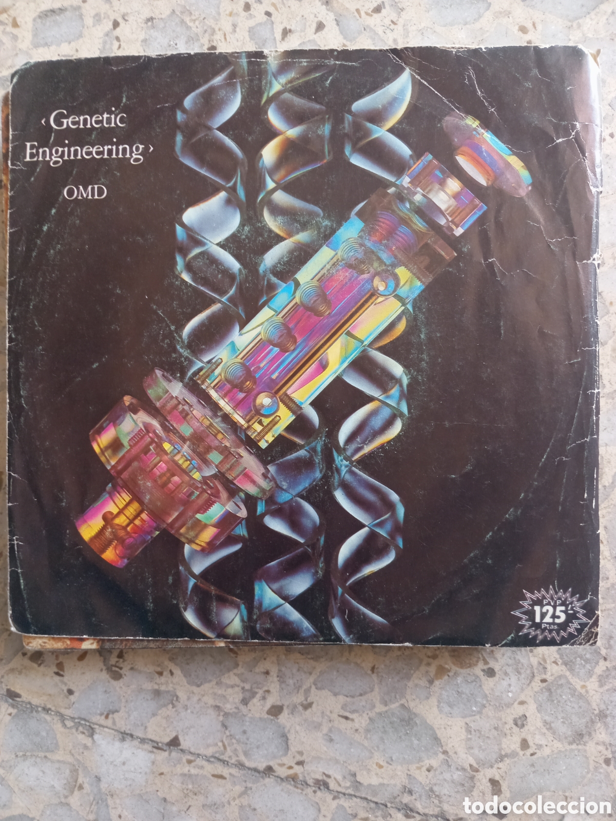 Discos de vinilo: SGL OMD GENETIC ENGINEERING 1983