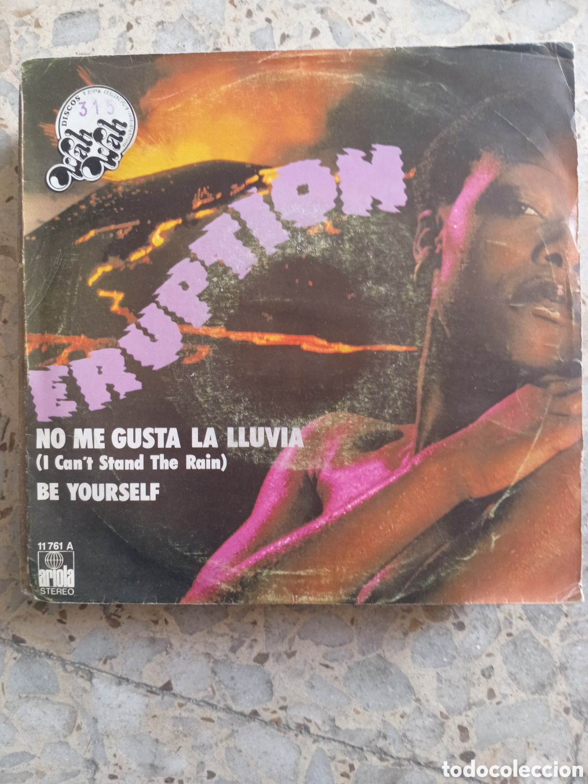 Discos de vinilo: SGL ERUPTION NO ME GUSTA LA LLUVIA 1978