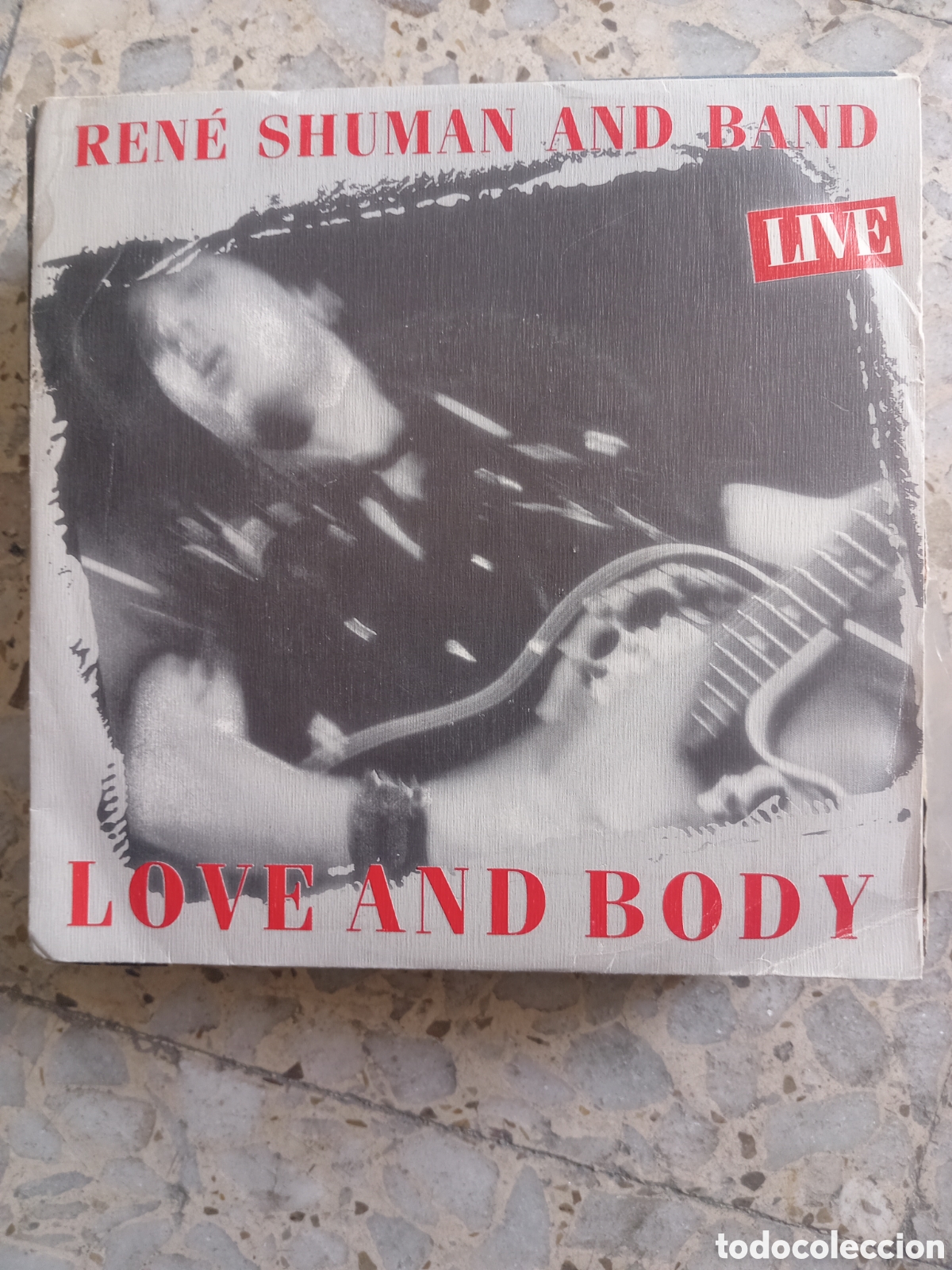 Discos de vinilo: SGL RENE SHUMAN AND BAND LIVE LOVE AND BODY 1989 PROMO