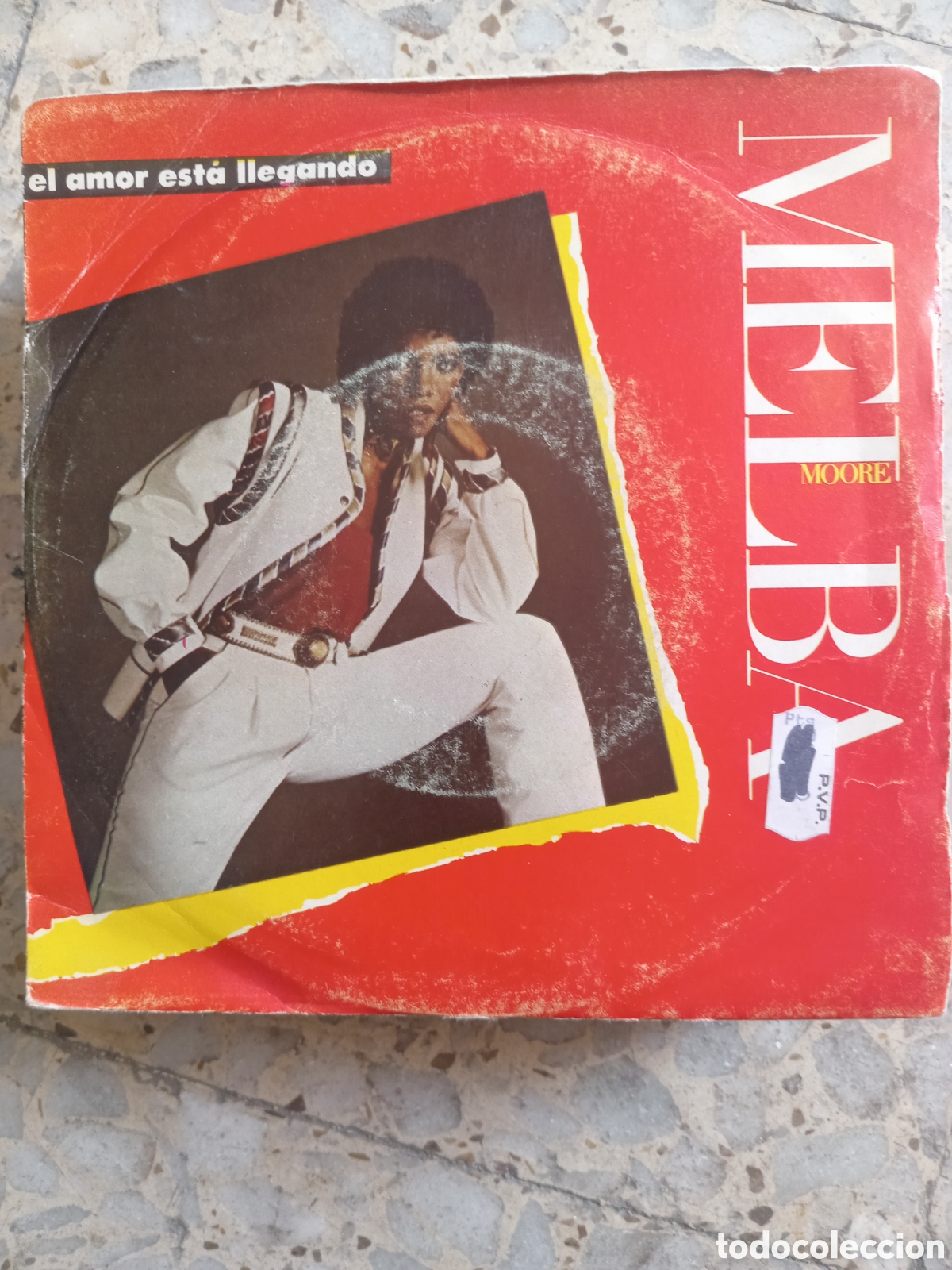 Discos de vinilo: SGL MELBA MOORE EL AMOR ESTA LLEGANDO 1982