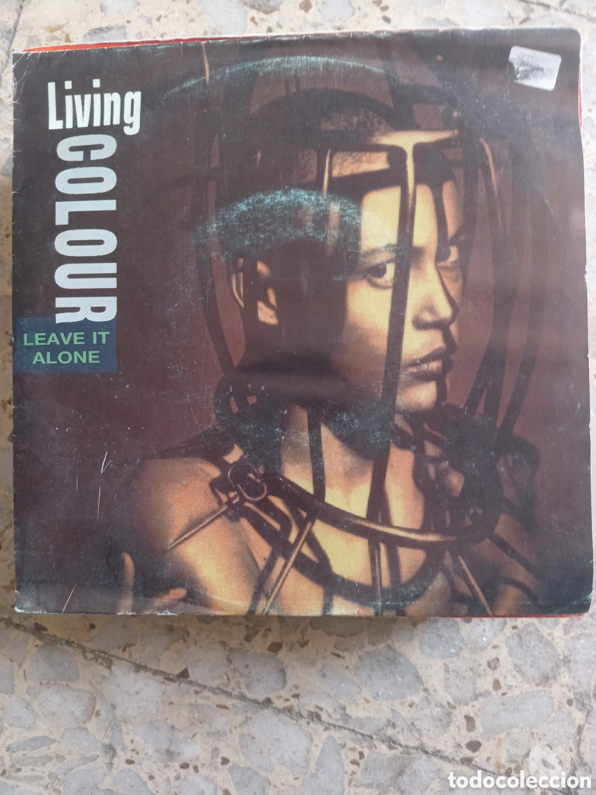 Discos de vinilo: SGL LIVING COLOUR LEAVE IT ALONE 1992 PROMO