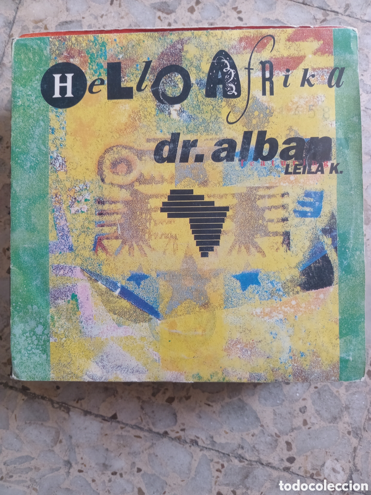 Discos de vinilo: SGL DR ALBAN HELLO AFRIKA 1991 - Foto 1