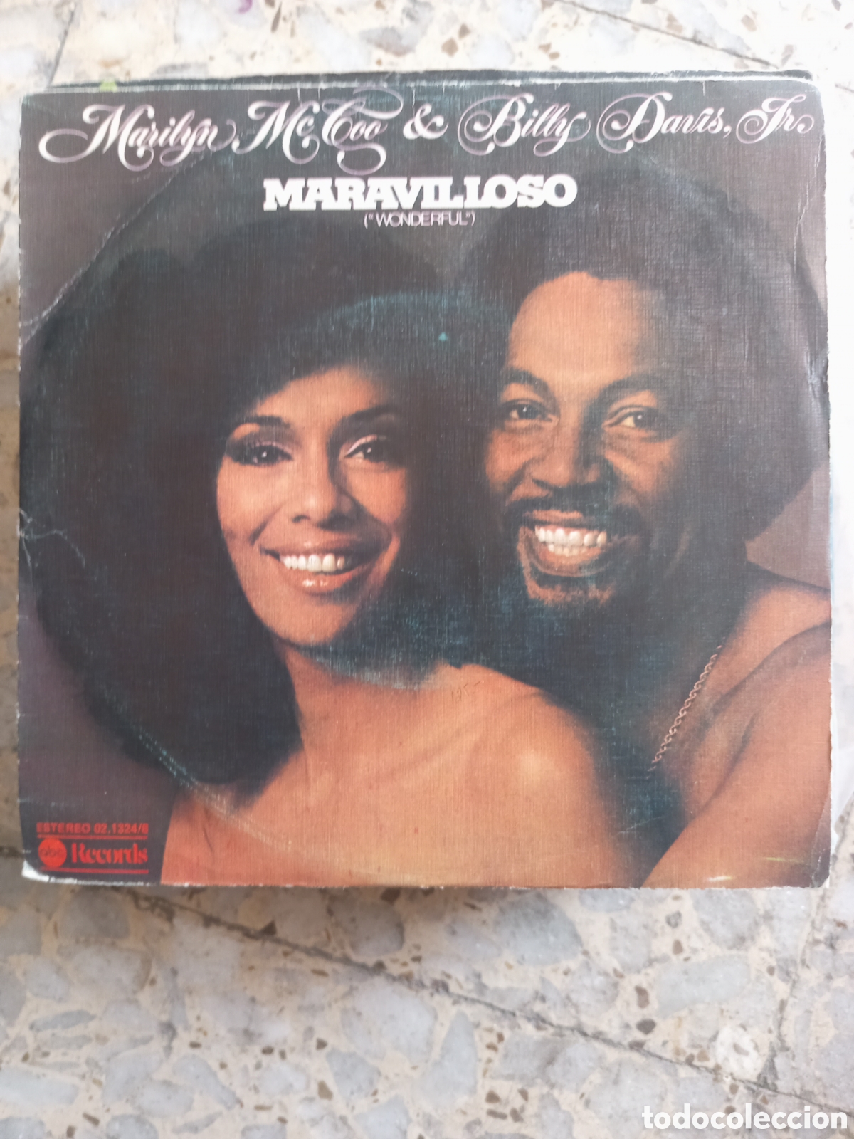 Discos de vinilo: SGL MARILYN MCCOO BILLY DAVIS JR WONDERFUL 1978