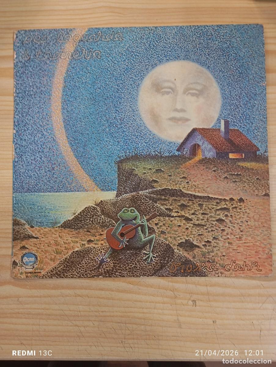 Discos de vinilo: Lp - Pep Laguarda & Tapineria &lrm;&ndash; Brossa D'Ahir - 1977 Ocre BOL-003 Leer descripcion