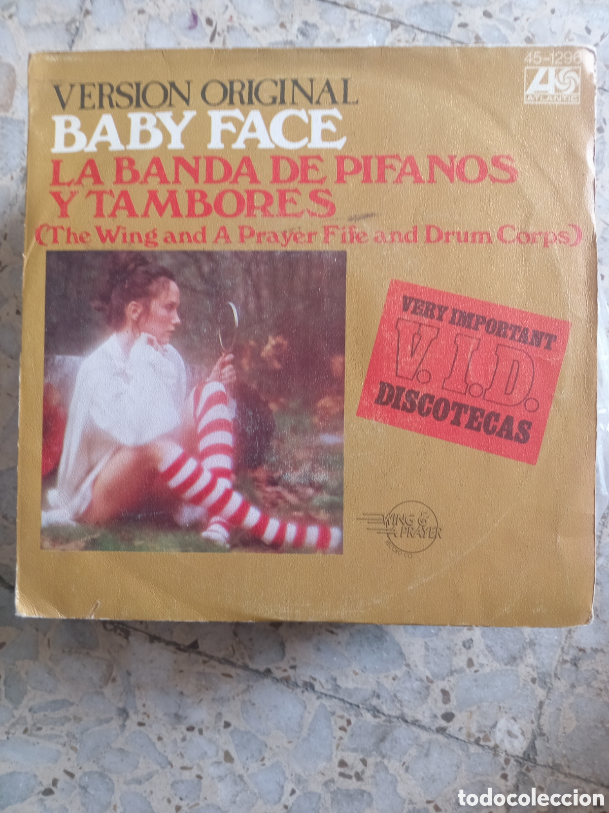 Discos de vinilo: SGL LA BANDA DE LOS PIFANOS Y TAMBORES BABY FACE 1975