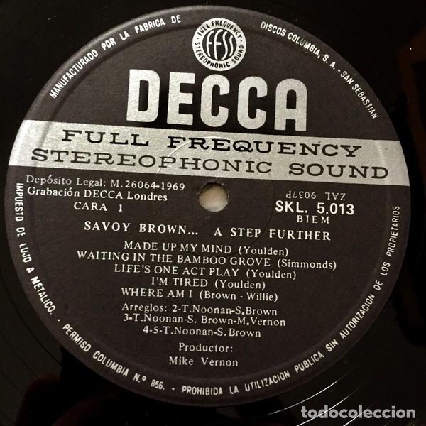 Discos de vinilo: Savoy Brown &lrm;&ndash; A Step Further - LP - Foto 4