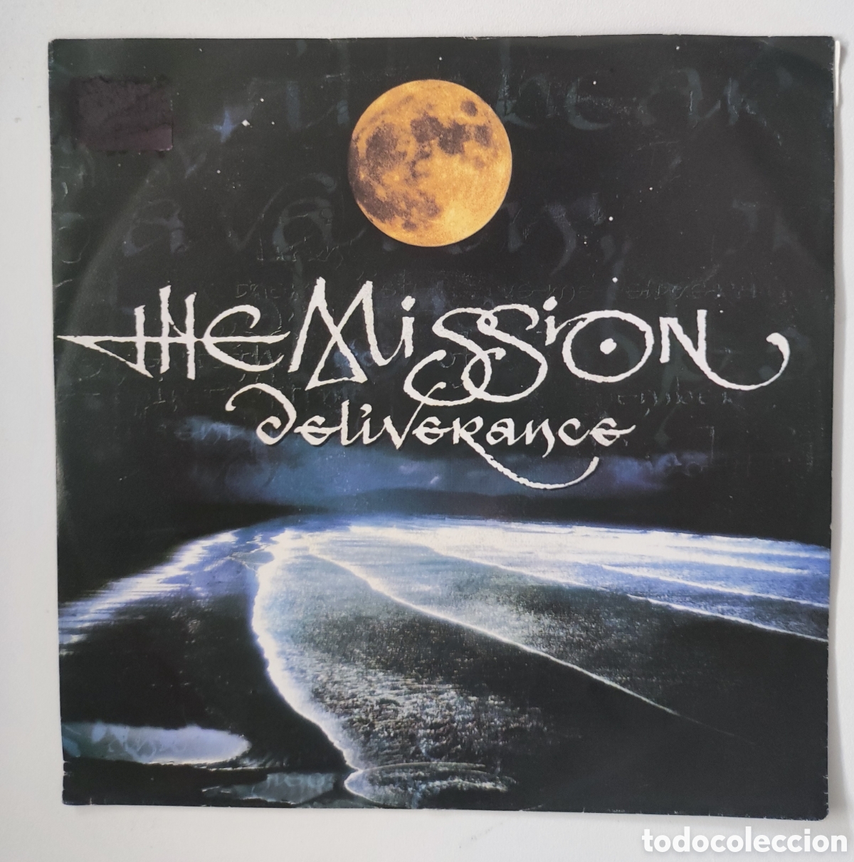 Discos de vinilo: ROCK G&Oacute;TICO - THE MISSION / DELIVERANCE - 1990 PHONOGRAM LONDON / SINGLE