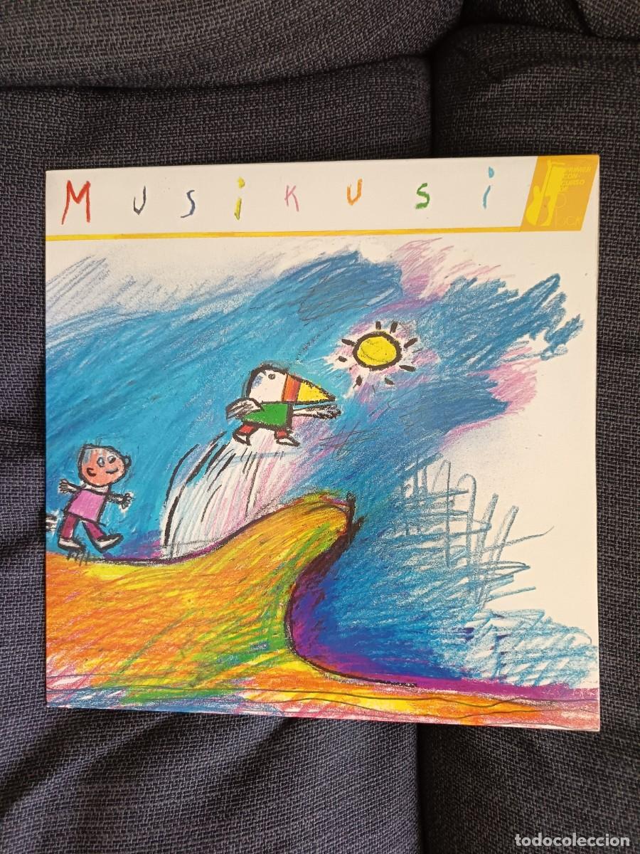 Discos de vinilo: LP Musikusi. Varios Grupos. TVE Pa&iacute;s Vasco 1987 RNE