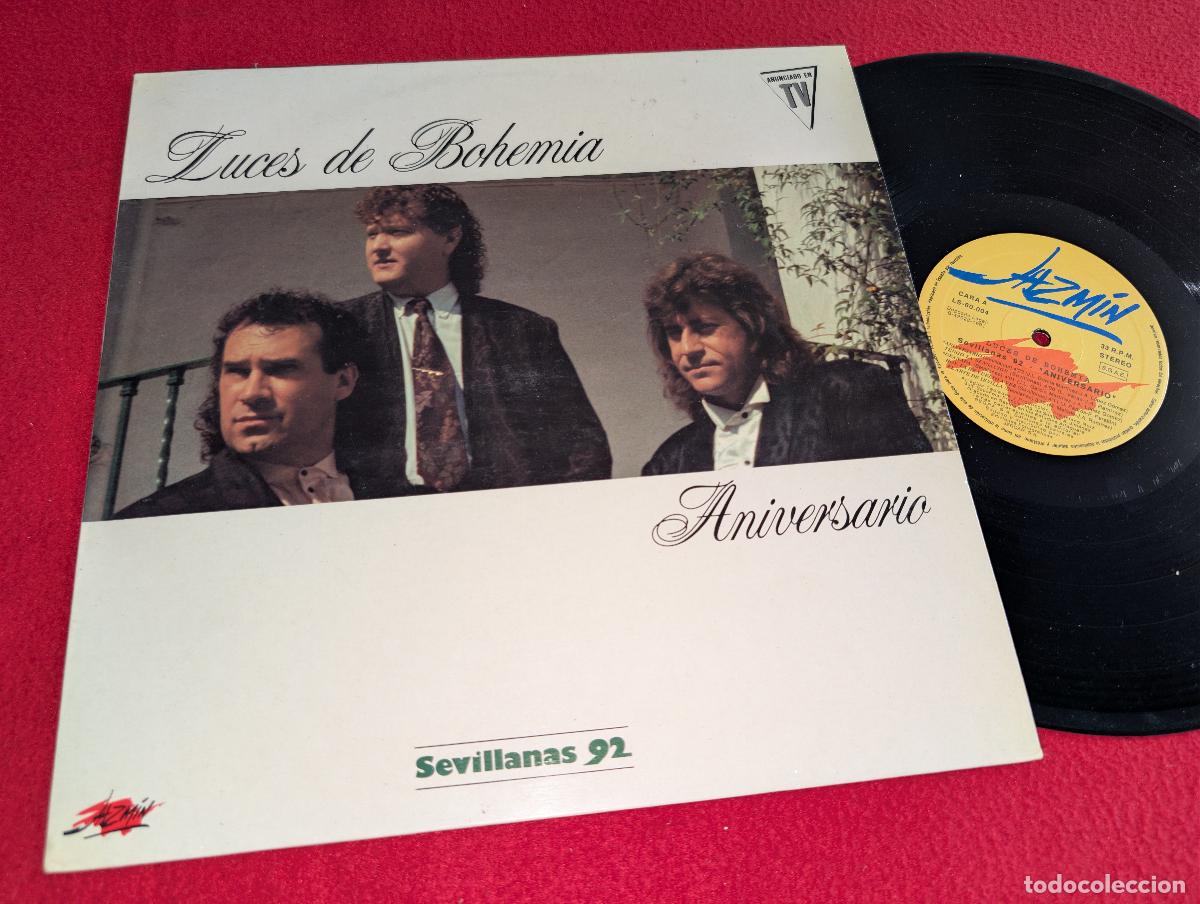 Discos de vinilo: LUCES DE BOHEMIA Aniversario LP 1991 Jazmin VINILO