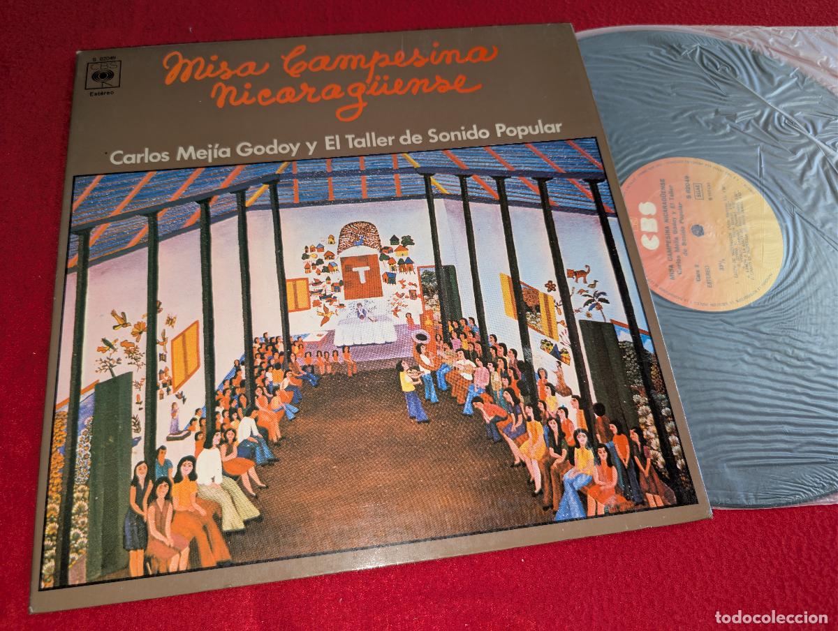 Discos de vinilo: CARLOS MEJIA GODOY Y EL TALLER DE SONIDO POPULAR Misa campesina Nicarag&uuml;ense LP 1977 gatefold SPAIN