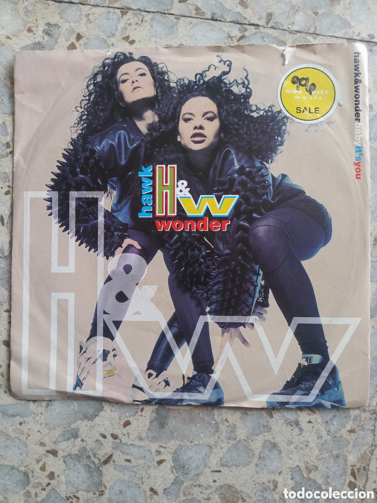 Discos de vinilo: SGL HAWK WONDER BABY IT&acute;S YOU 1991 UK