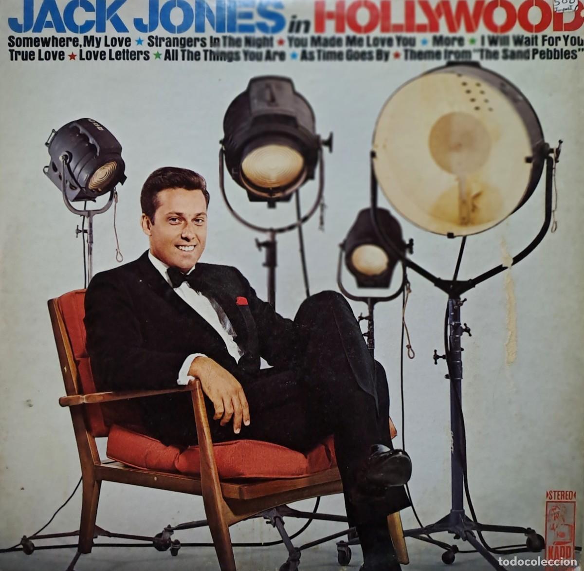 Discos de vinilo: LPs JACK JONES IN HOLLYWOOD. SOMEWHERE, MY LOVE, AS TIME GOES BY..... LP-SEXT-1180