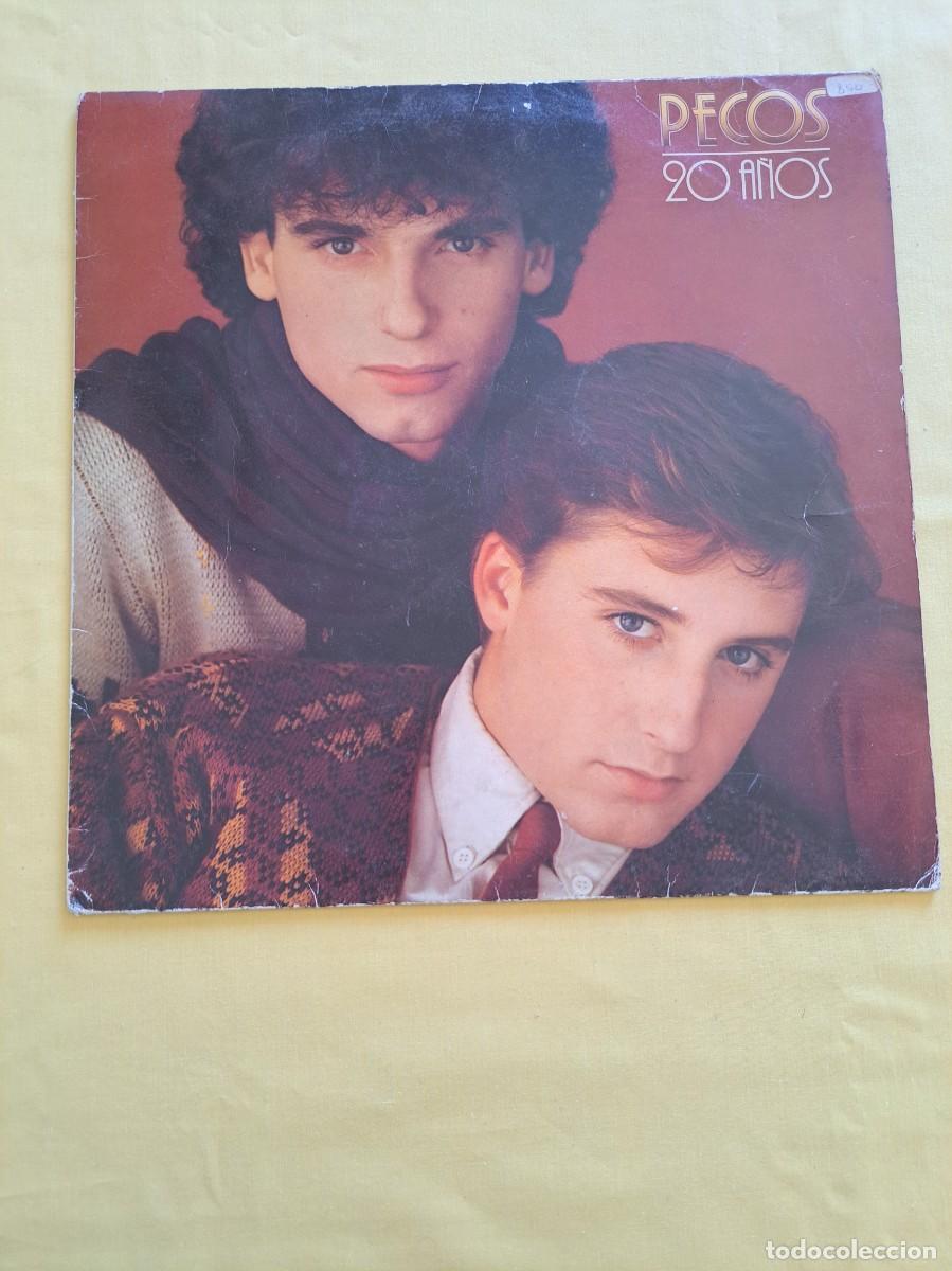 Discos de vinilo: PECOS - 20 A&Ntilde;OS - SOLO CARATULA CON ENCARTE