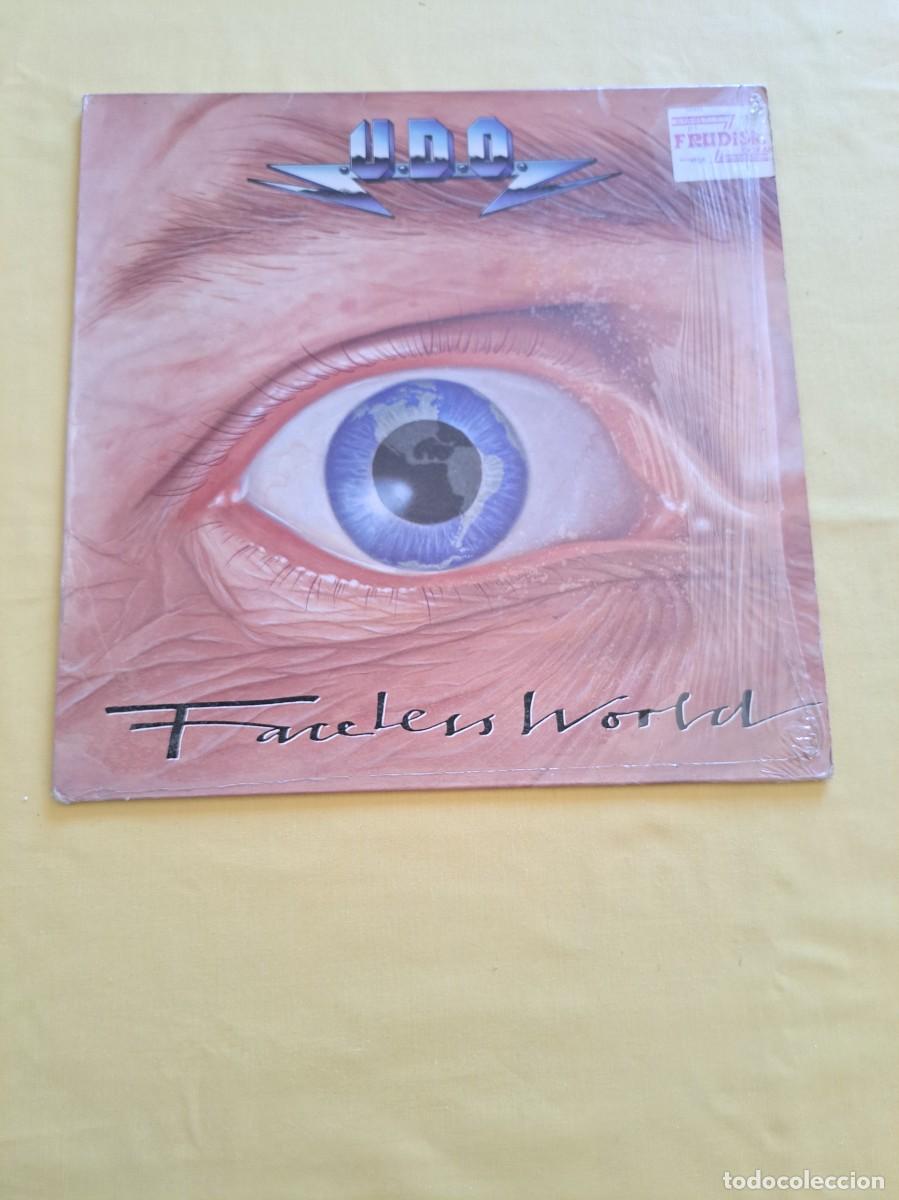 Discos de vinilo: U.D.O - FACELESS WORLD (SOLO CARATULA)